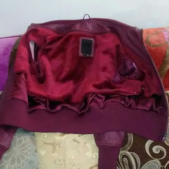 Partly new leather jacket size large - Picture 2 of 2